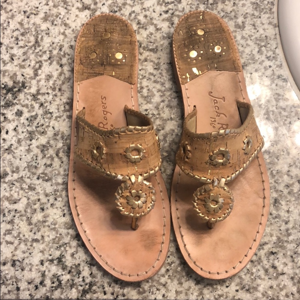 Jack Rogers size 9.5 cork detail